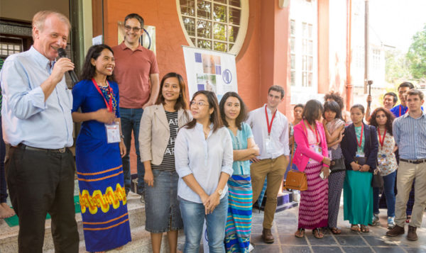 Cornell, Yezin and Pathein University students visit the MIID headquarters in Yangon